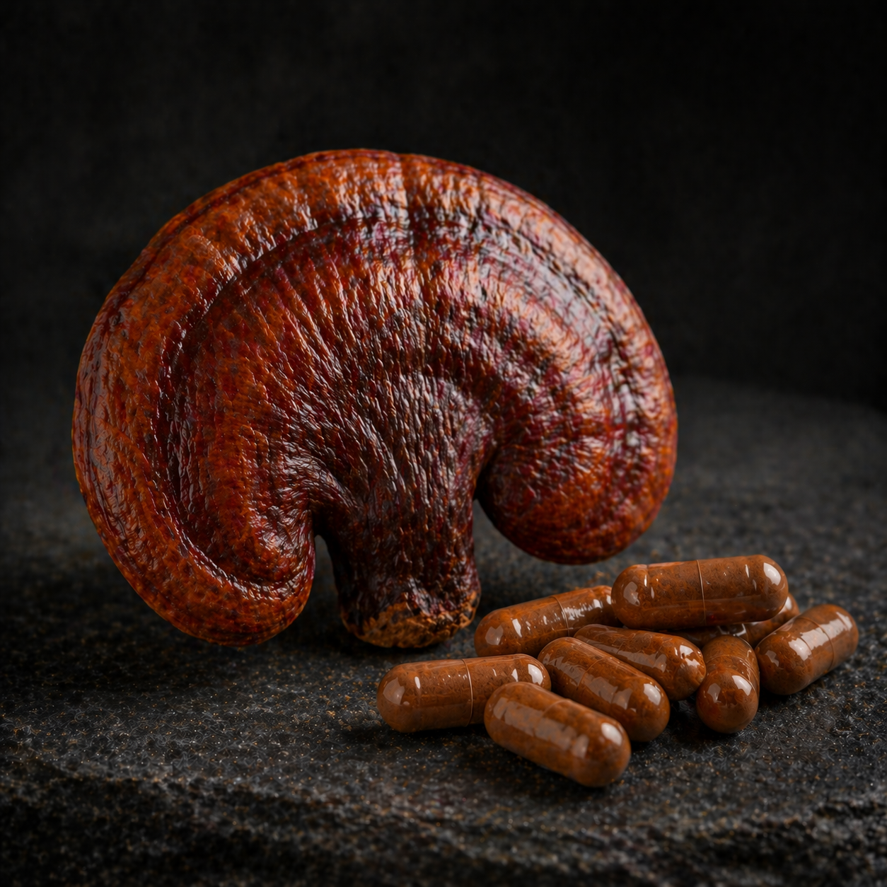 Reishi → Estrés y descanso 90 capsulas de 500mg